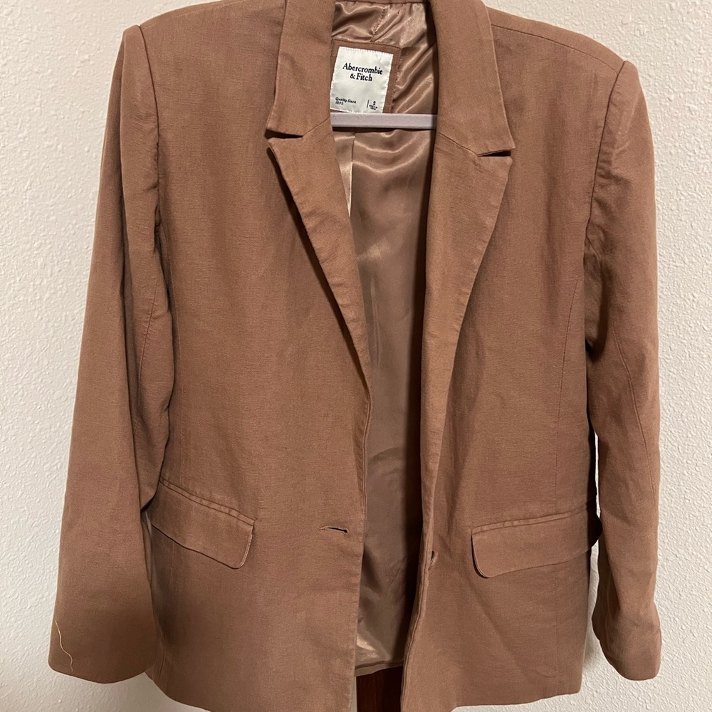 Abercrombie & Fitch Women's Brown Blazer